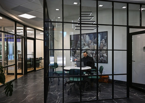 Partition Glass